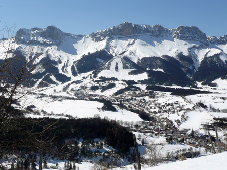 Le village de Gresse en Vercors