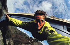 Photo : Saut en Elastique - Pont de Ponsonnas (103m de vide)