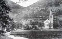 Photo : Vue sur le col de la Brche