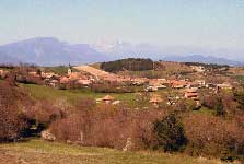 Photo : Vue du village de Lalley