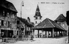 Photo : L'glise et la halle