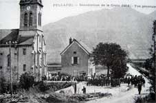Photo : Bndiction de la croix en 1914